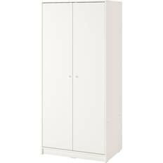 Shelves Wardrobes Ikea KLEPPSTAD White Wardrobe 79x176cm