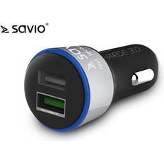 Savio SA-06/B bilstrømsadapter USB