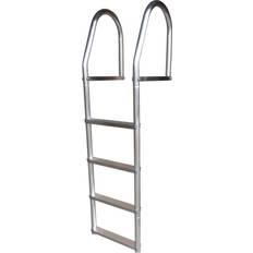 Dock Edge 2074-F Fixed Eco Weld Free Aluminum 4-Step Ladder