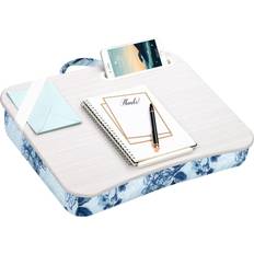 LapGear Designer Lap Desk, 17-3/4" x 13-3/4" x 2-3/4" Blue Blossom