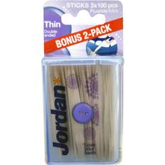 Jordan Wood Dental Sticks Thin Duo 200