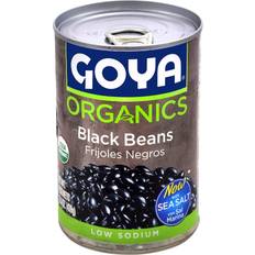 Goya Organic Black Beans Low Sodium 15.5