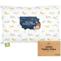 Toddler Pillow with Pillowcase, Jumbo 14X20 Soft Toddler Pillows Crib