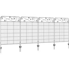 OutSunny Decorative Garden Fencing 4PCs 43in Border Edging