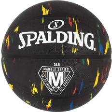 Spalding Marble Series Black Multi-Color Outdoor Basketball 29.5&quot