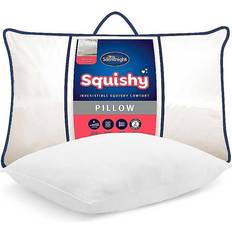 Bed Pillows Silentnight Squishy Velvet Touch Ergonomic Pillow