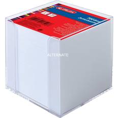 Herlitz 9x9x9cm Transparent Cube Note Box