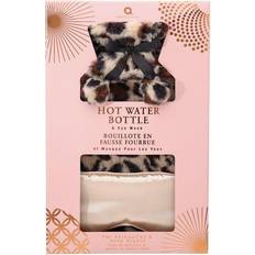 Aroma Home Leopard Print Fur 2l Water and Eye Mask Gift