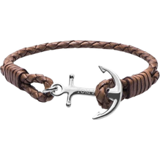 Tom Hope Bracelet - Silver/Brown