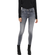 Vero Moda Slim Fit Medelhög Midja Jeans