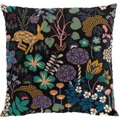 Arvidssons Textil Lyckeflykt Cushion Cover Black, Multicolour