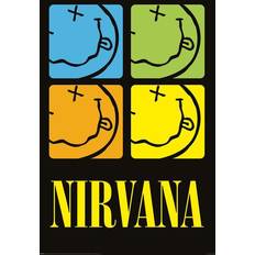 Pyramid International NIRVANA SMILEY SQUARES Poster