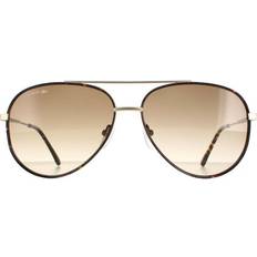 Lacoste Aviator Mens Matte Gold Brown