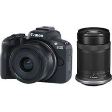 Canon APS-C - LCD/OLED Mirrorless Cameras Canon EOS R50 + RF-S 18-45mm + 55-210mm IS STM