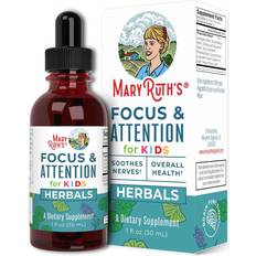 MaryRuth Organics MaryRuth Organics Herbals, Focus & Attention Liquid Drops, 1