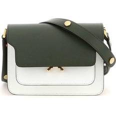 Marni tricolor leather mini trunk bag