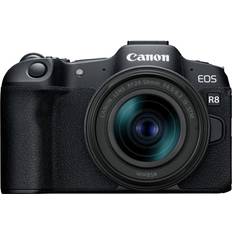 Canon Secure Digital XC (SDXC) Mirrorless Cameras Canon EOS R8 + RF 24-50mm F4.5-6.3 IS STM