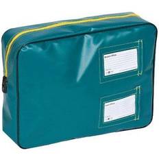 Green Lamination Films Tamper Evident Padded Pouch Antimicrobial