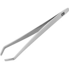 Zwilling TWINOX tweezers with straight tip and angled jaws for perfect plucking, stainless steel, matted, 90 mm