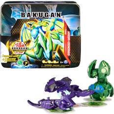 Bakugan Legends, Baku-tin, Gargonoid X Webam (Exclusive, Mystery Core, 2 Gate Cards, 4 Baku-Cores, Collectible Action Figures, Ages 6 and Up