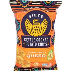 Siete Siete Kettle Cooked Potato Chips, Queso