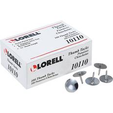 Lorell Lorell LLR10110 5/16 Steel Thumb Tacks 100