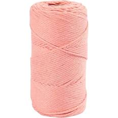 Creativ Company Macramé cord, L: 198 m, D 2 mm, rose, 330 g/ 1 roll