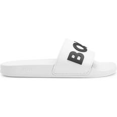 Hugo Boss Made In Italy with Raised Contrast Logo - White