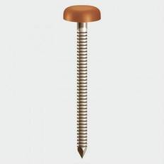 Timco Polymer Headed Nails Steel Clay 50mm