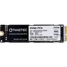 TIMETEC 256GB MAC SSD NVMe PCIe Gen3x4 3D NAND TLC Read Up to 1,950MB/s Compatible with Apple MacBook Air (2013-2015, 2017) MacBook Pro