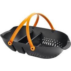 Fiskars Fiskars Black Durable Plastic Garden Harvest Basket