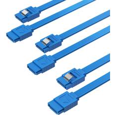 Sabrent SATA III Gbit/s Straight Data Cable with Locking Latch