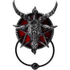 Black Figurines Nemesis Now Baphomet Door Knocker Door Decoration Figurine