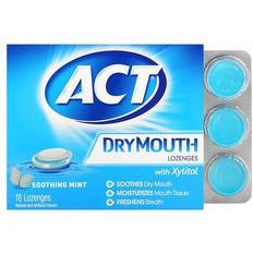 ACT Dry Mouth Lozenges Mint 18-pack