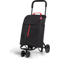 Gimi Indkøbsvogn Twin Urban Sort 50 L (39 x 52 x 95 cm)