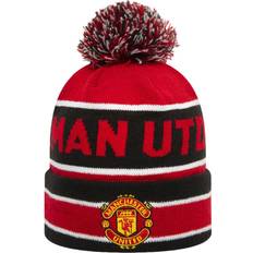 Beanies New Era Manchester United Striped Multi Bobble Beanie Hat