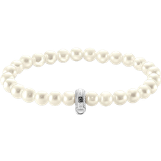 Thomas Sabo Charm Bracelet - Silver/Pearls