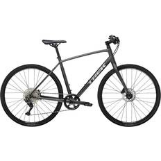 Grey - L City Bikes Trek FX 3 Disc Hybrid 2023 Men's Bike