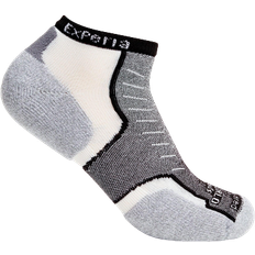 Experia Women's Techfit Light Cushion Low-Cut Fitness Socks - Black/White