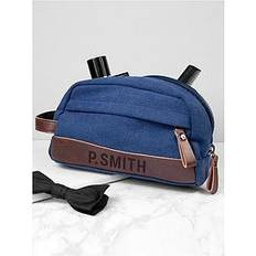 Treat Republic Personalised Weekender Denim Wash Bag