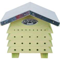 Gardenlife Insect House Free Standing Natural Wood Eye-Catching Beehive Bee House Shelter Nesting