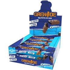 Vanilla Food & Drinks Grenade Oreo Protein Bar 60g 12 pcs