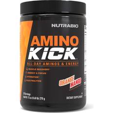 NutraBio Amino Kick Orange Mango 30 Servings