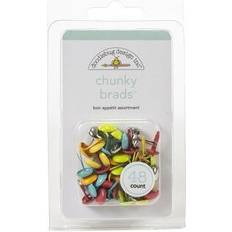 Doodlebug Bon Appetit 48 pk Chunky Brads