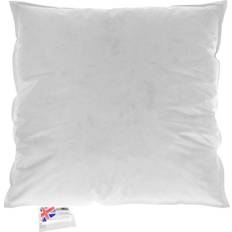 Homescapes Goose Down Pad Insert Cushion Cover White