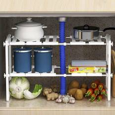 Shower Baskets, Caddies & Soap Shelves Addis Sink Adjustable Kitchen Shelf Unit