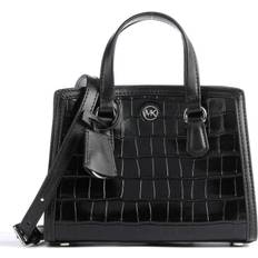 Silver Messenger Bags Michael Kors Women's Chantal XS Handbag Bag - Black