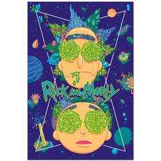 Grupo Erik Rick & Morty High in the Sky Poster 24x36"