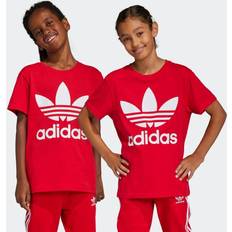 Adidas Kid's Trefoil T-shirt - Better Scarlet