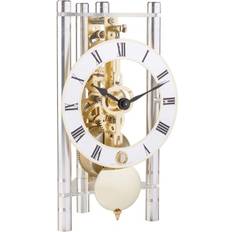 Hermle 23023-X40721 Silver Modern Table Clock